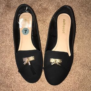 NWT Black Flats